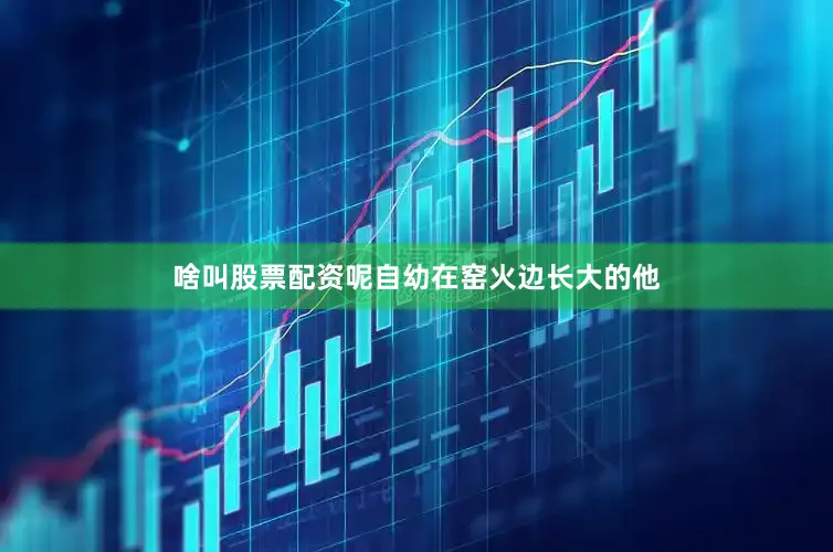 啥叫股票配资呢自幼在窑火边长大的他